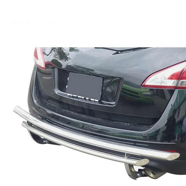 High Quality Stainless Steel Car Rear Bumper Truck Protection Spare Accessories Fit Hilux Revo Rocco