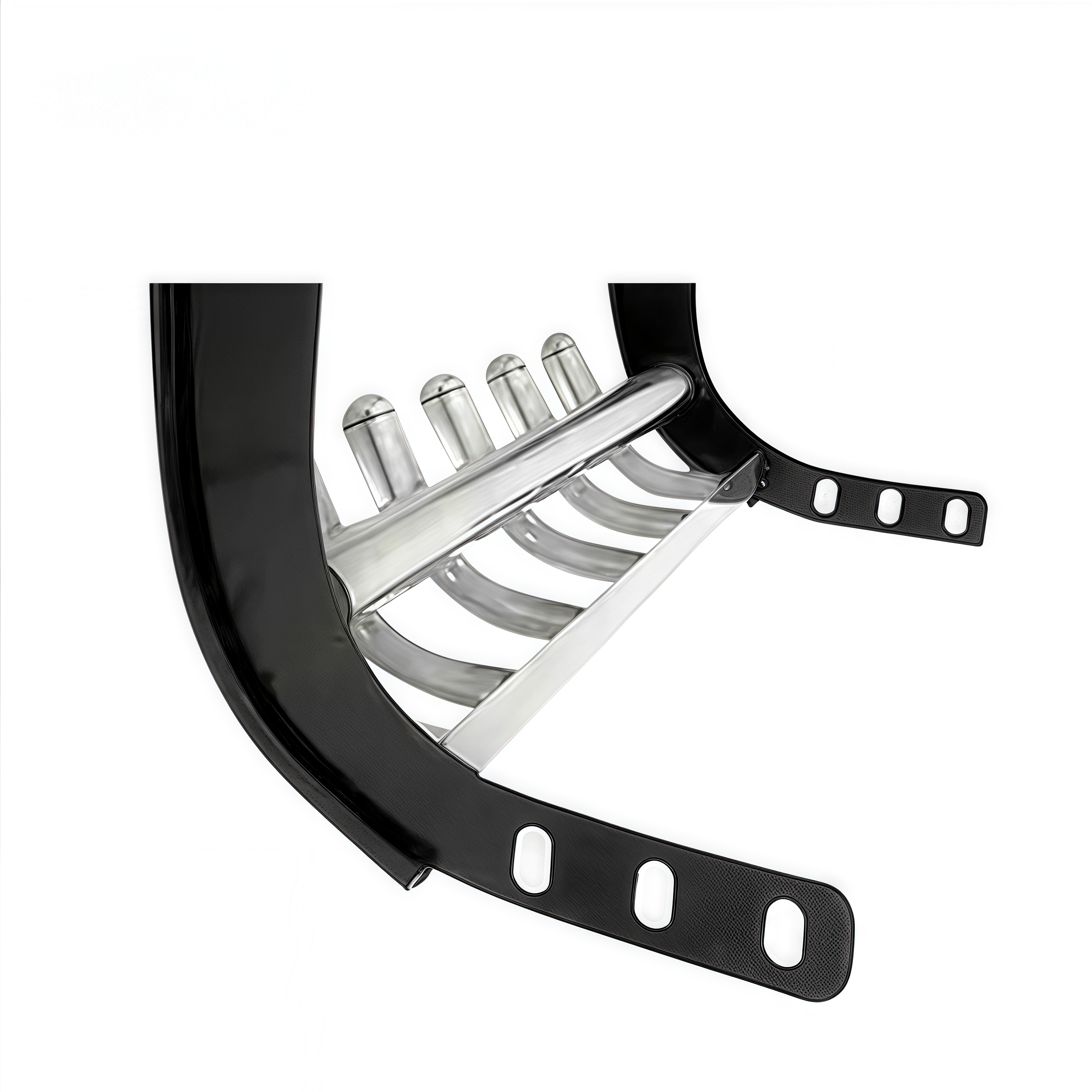 Factory Direct Sales Truck Auto Parts Body Kit Stainless Steel Front Bumper Nudge Bar for Hilux Revo Toyota Prado Fj120