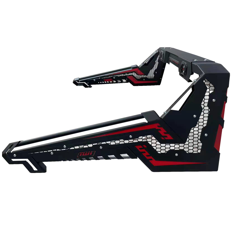 Universal Roll Bar with Spotlights Pickup 4X4 External Accessories Pickup Truck Roll Bar for Ranger F150 Hilux Revo Nissan