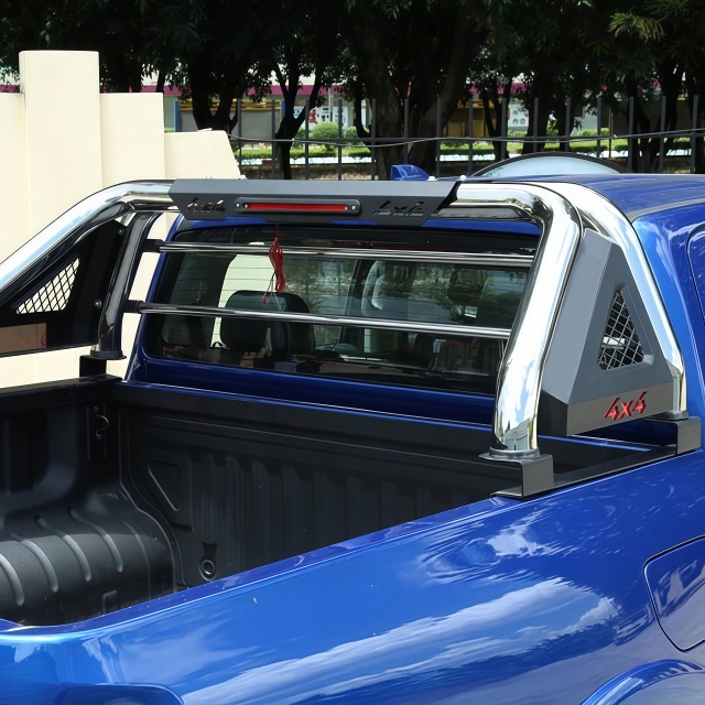 Logo Customized 4X4 Black Steel Anti Sport Roll Bar for Dodge RAM 1500 Chevrolet Silverado Gmc Sierra1500 Roll Bar