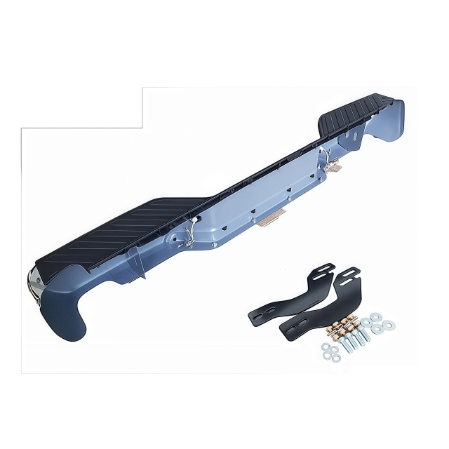 Hot Selling Rear Bumper Step Bar Auto Accessories Refitting Plastic Black/Silver Rear Bumper for Navara 2014