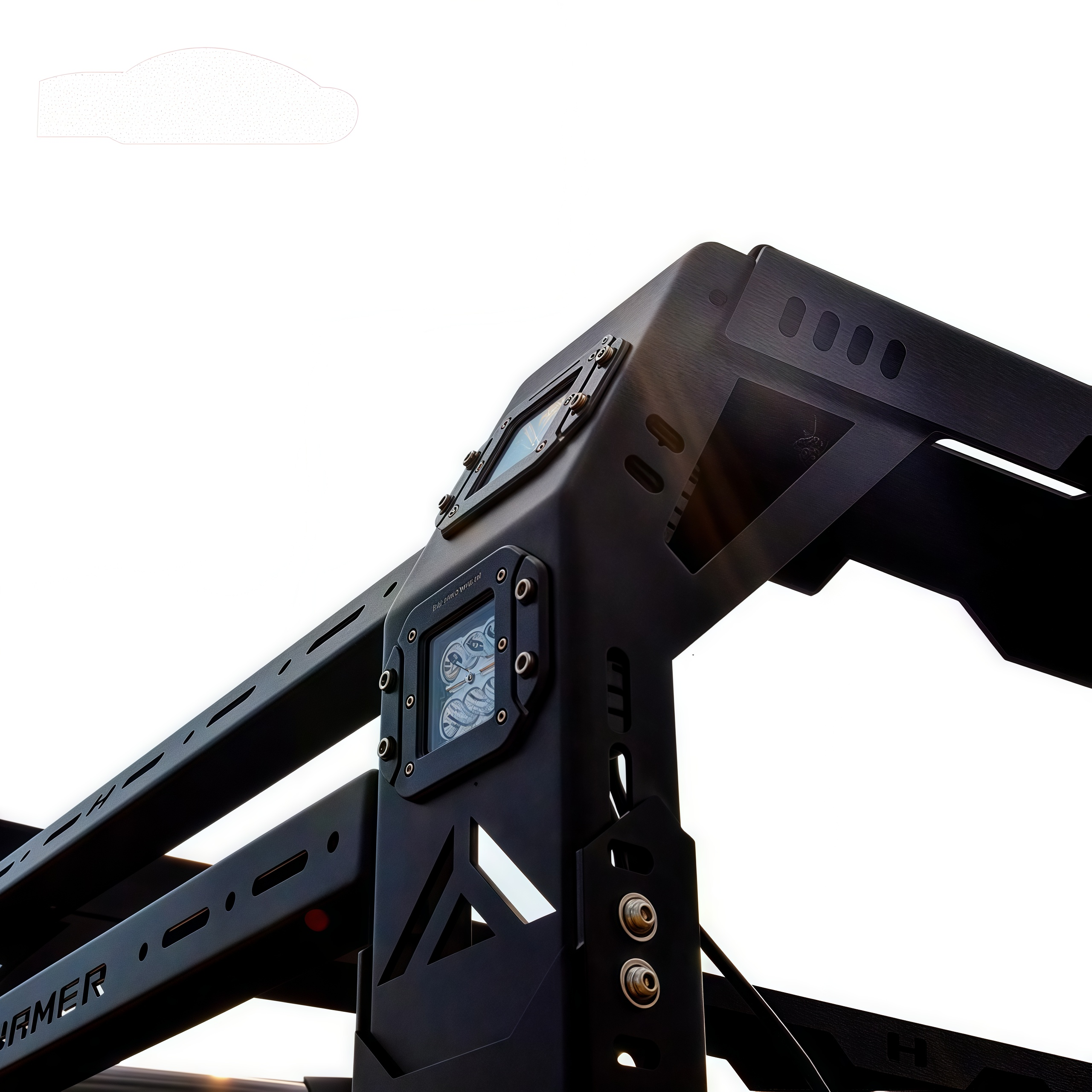 Good Quality Pickup Truck Steel Anti Adjustable Sport Truck Bed Racks Roll Bar for Hilux Revo Ranger Pickup Trucks
