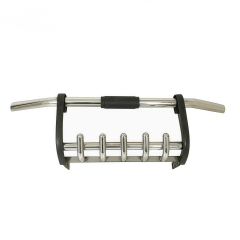 Factory Direct Sales Truck Auto Parts Body Kit Stainless Steel Front Bumper Nudge Bar for Hilux Revo Toyota Prado Fj120