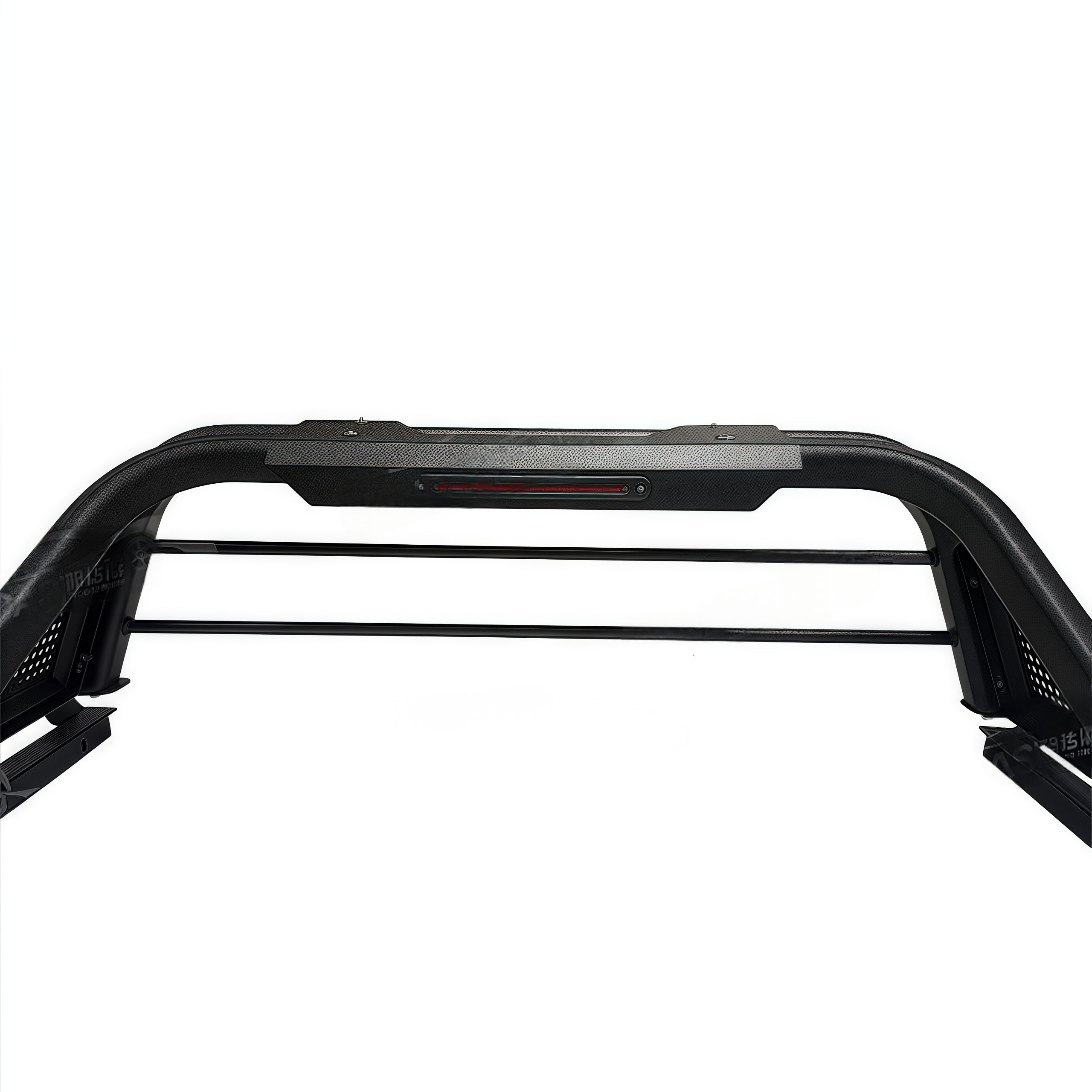 New Design 4X4 Accessories Special Shaped Tube Matte Black Steel Sport Style Pickup Roll Bar for Toyota Hilux Revo Dmax