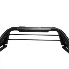 New Design 4X4 Accessories Special Shaped Tube Matte Black Steel Sport Style Pickup Roll Bar for Toyota Hilux Revo Dmax