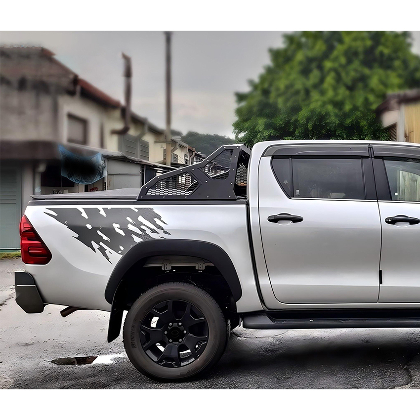 Youngsoul Offroad Exterior Accessories Black Iron Universal Sports Pickup Truck Bed Roll Bar for Hilux Dmax Ranger