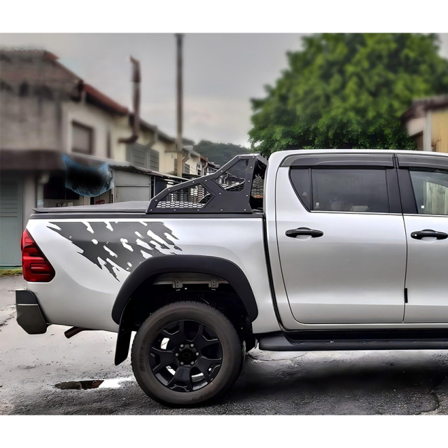 Youngsoul Offroad Exterior Accessories Black Iron Universal Sports Pickup Truck Bed Roll Bar for Hilux Dmax Ranger