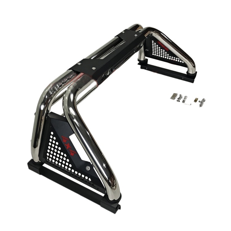Youngsoul Hot Selling Car Accessories 4X4 Pickup Stainless Steel Anti Sport Roll Bar for Hilux Revo Vigo