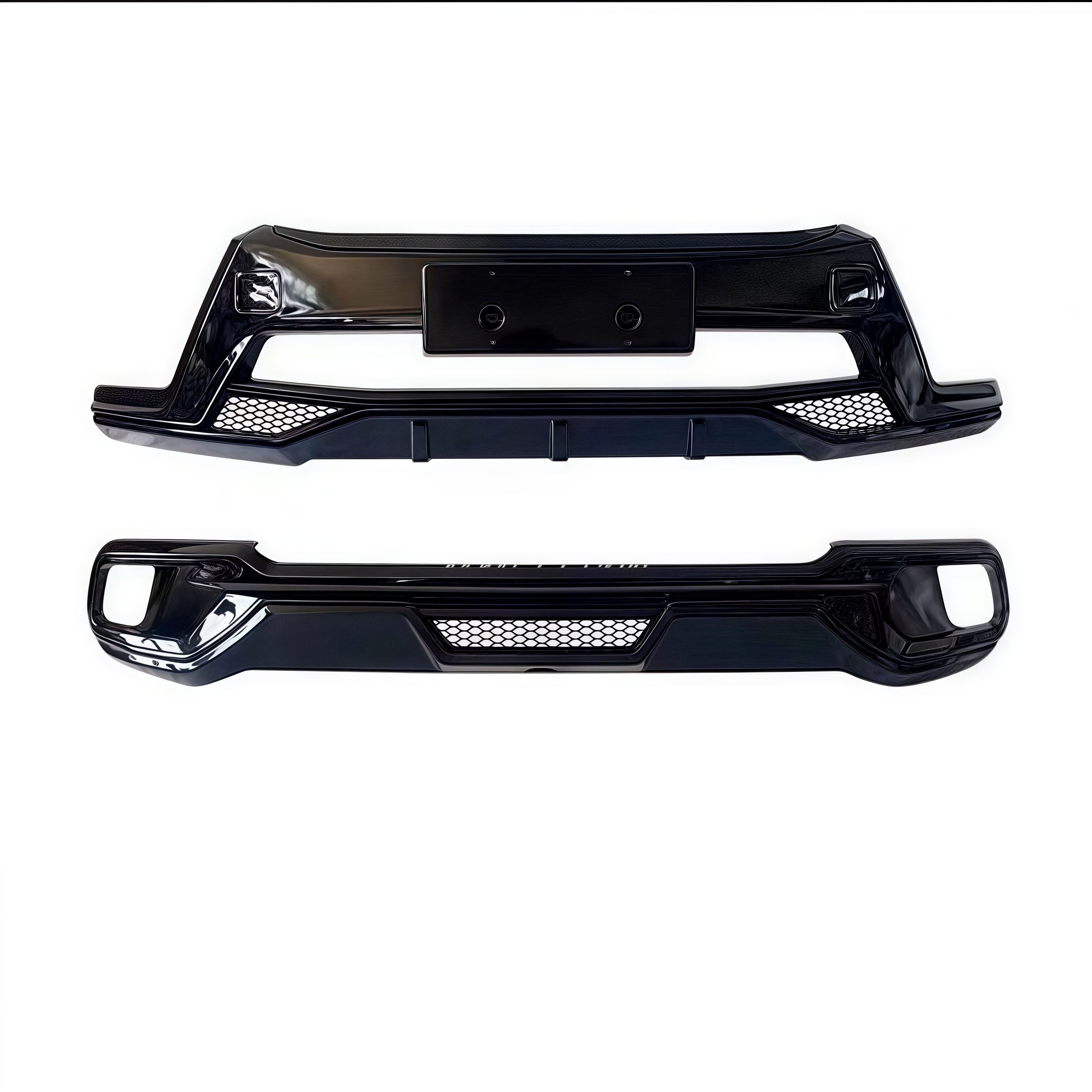 Car Rear Front Bumper Auto Front Bumper Factory Wholesale Front and Rear Bumper for Highlander 2015+ Plastic Original Size