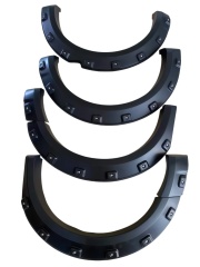 Factory New Arrival 4X4 Spare Parts ABS Modified Fenders with Rivet Paint Black Fender Flares for GM Poer 2019+
