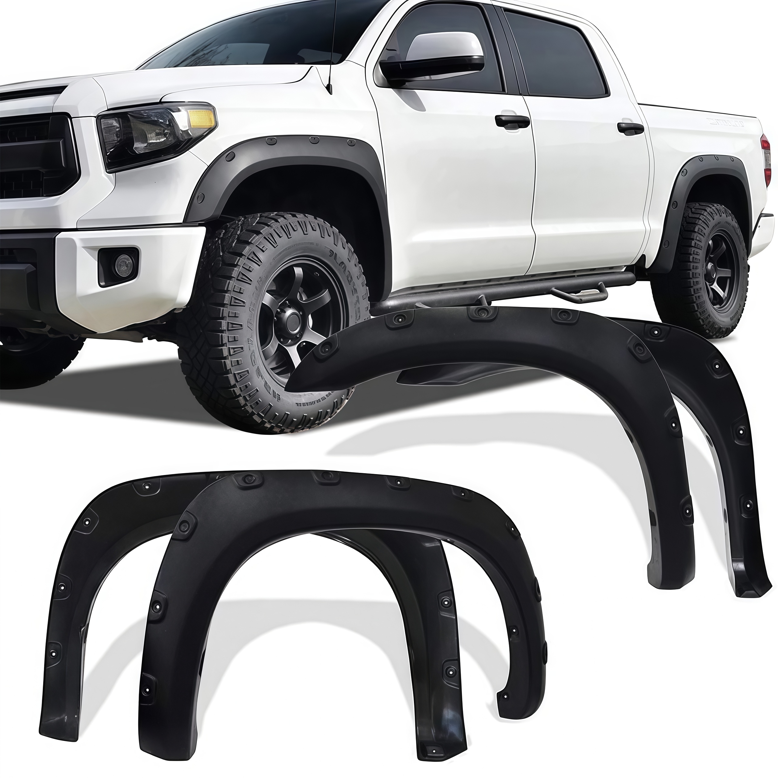 Hot Selling 4 PCS Car SUV Large Wide-Body Kit off-Road Universal Exterior Accessories Wheel Arch Car Fender Flares