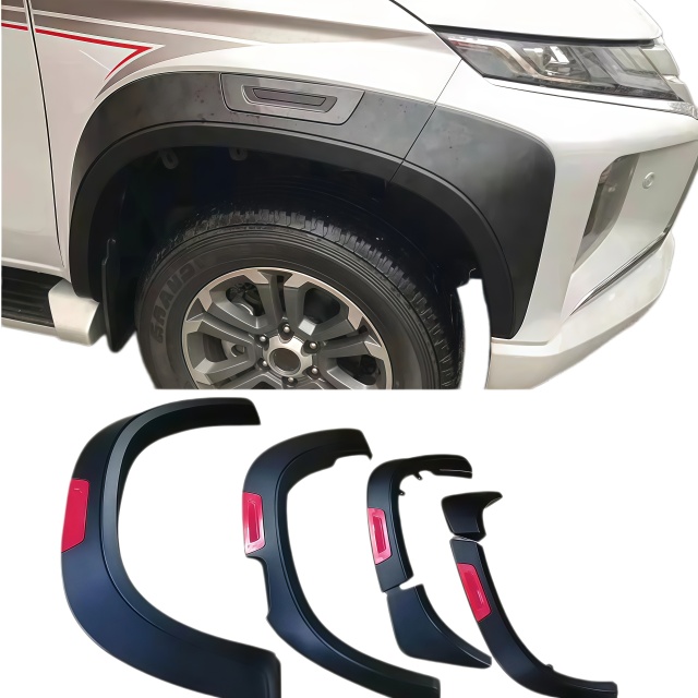 Factory Wholesale New Arrival ABS Wheel Fender Wheel Arch Fender Flares for Mitsubishi Triton L200