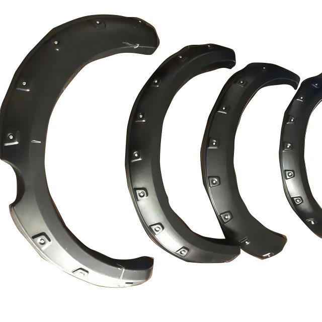 Pickup Trucks Car Accessories ABS Injection Wheel Arch Fender Flares for Mitsubishi Triton L200 2005-2015