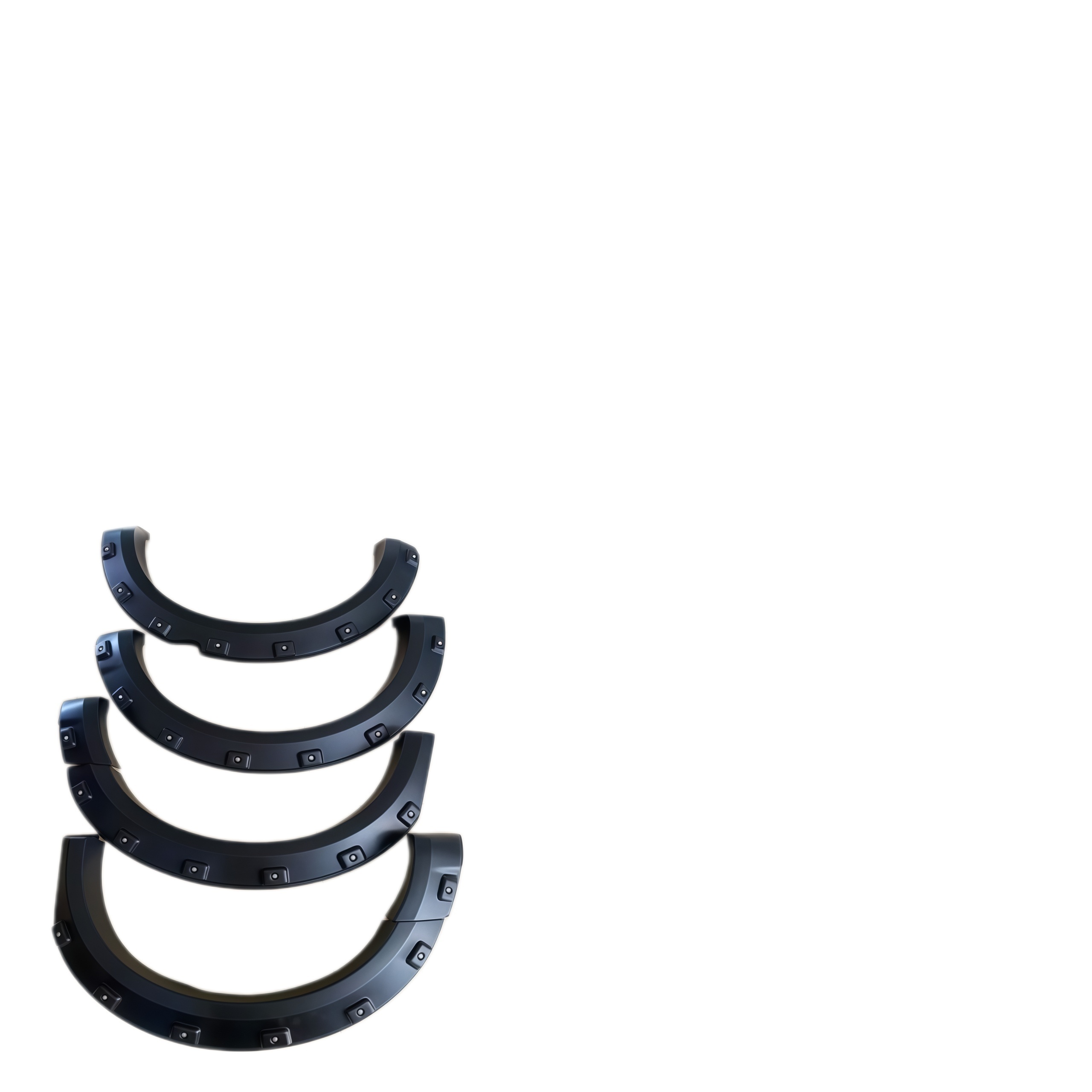 Factory New Arrival 4X4 Spare Parts ABS Modified Fenders with Rivet Paint Black Fender Flares for GM Poer 2019+