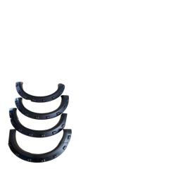 Factory New Arrival 4X4 Spare Parts ABS Modified Fenders with Rivet Paint Black Fender Flares for GM Poer 2019+