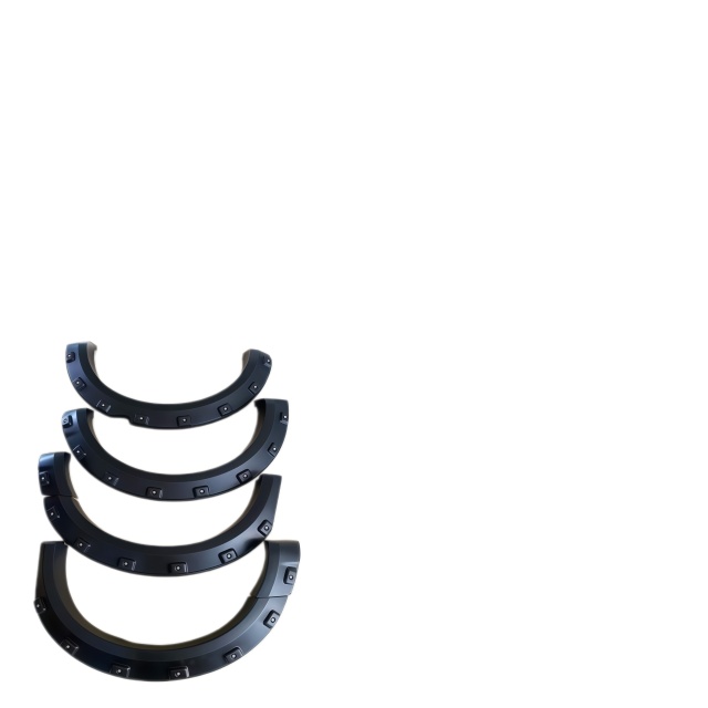 Factory New Arrival 4X4 Spare Parts ABS Modified Fenders with Rivet Paint Black Fender Flares for GM Poer 2019+