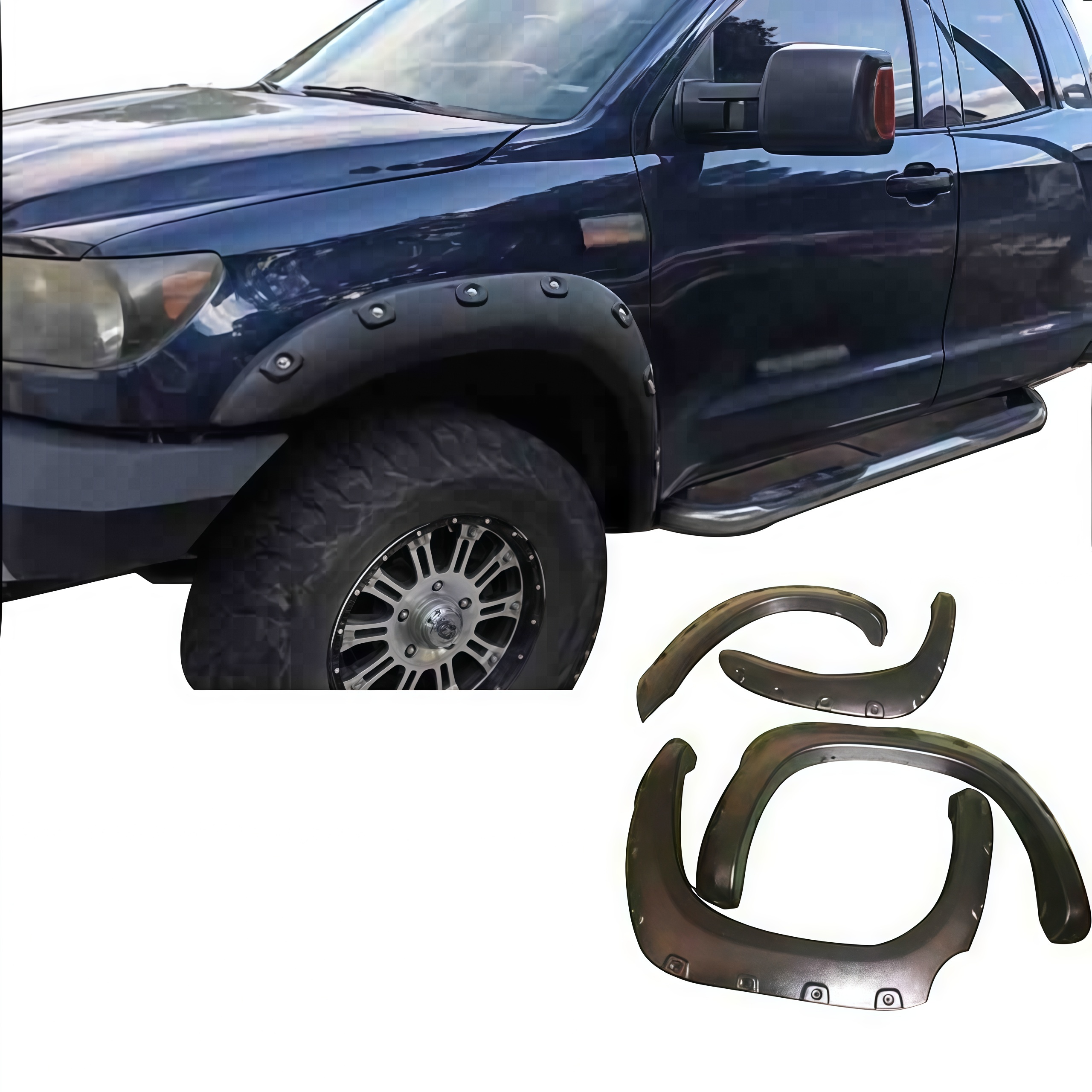 Wholesale Bodykits Fender Flare Liner Storm Fender Flare Spare Accessories for Tundra 2014-2020