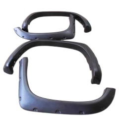 High Quality 4X4 Accessories Automotive Parts ABS Black Extended Fender Flares for Tundra