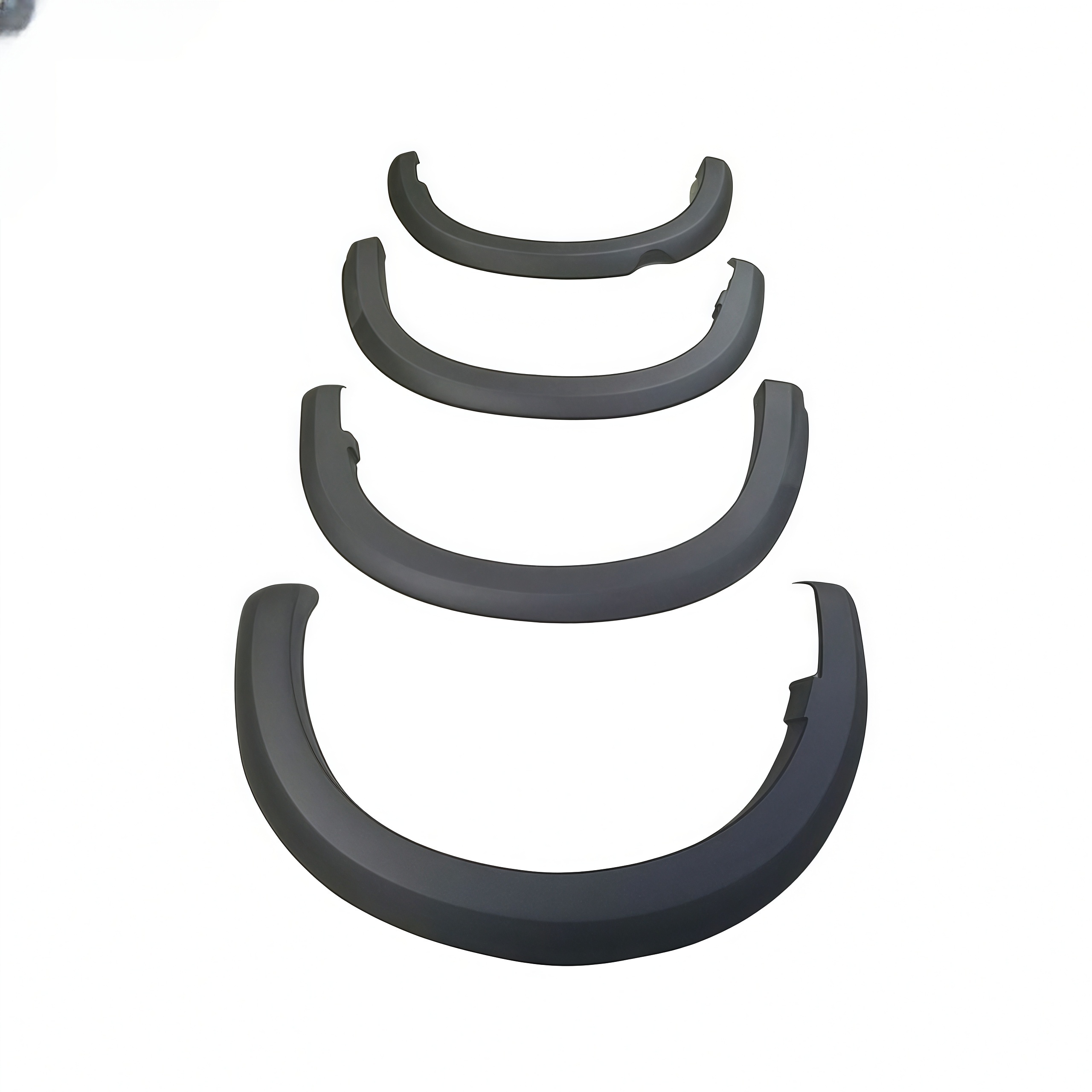 ABS Pocket Rivet Style Wheel Arch Well Wide Body Parts Car Fender Flares for Colorado 2016+
