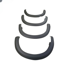 ABS Pocket Rivet Style Wheel Arch Well Wide Body Parts Car Fender Flares for Colorado 2016+
