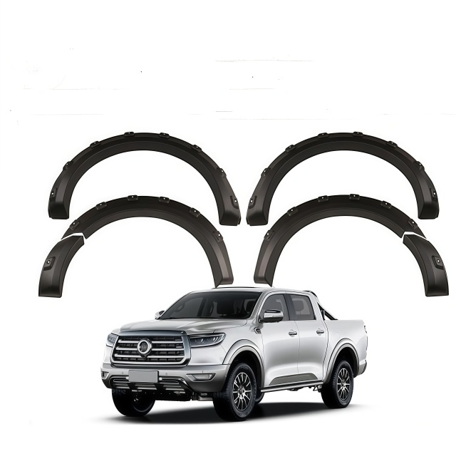 Truck Body Spare Accessories Wheel Eyebrow Protector Lip Sticker Trim Fender Flare for Mazda Bt50 2021+
