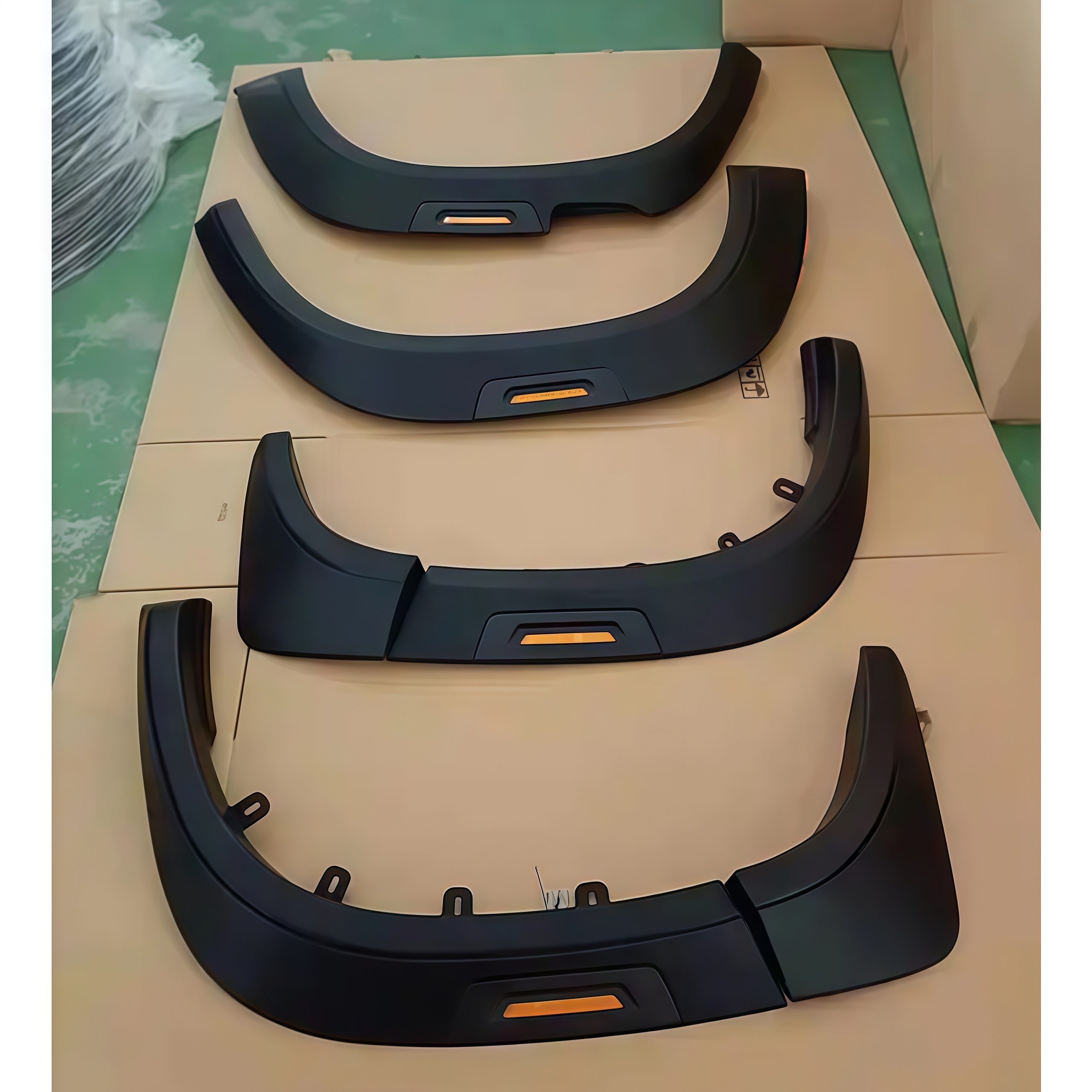 High Quality 4X4 Pickup Accessories ABS Wheel Fender Flares for Navara Np300 Fender Flare Spare Parts