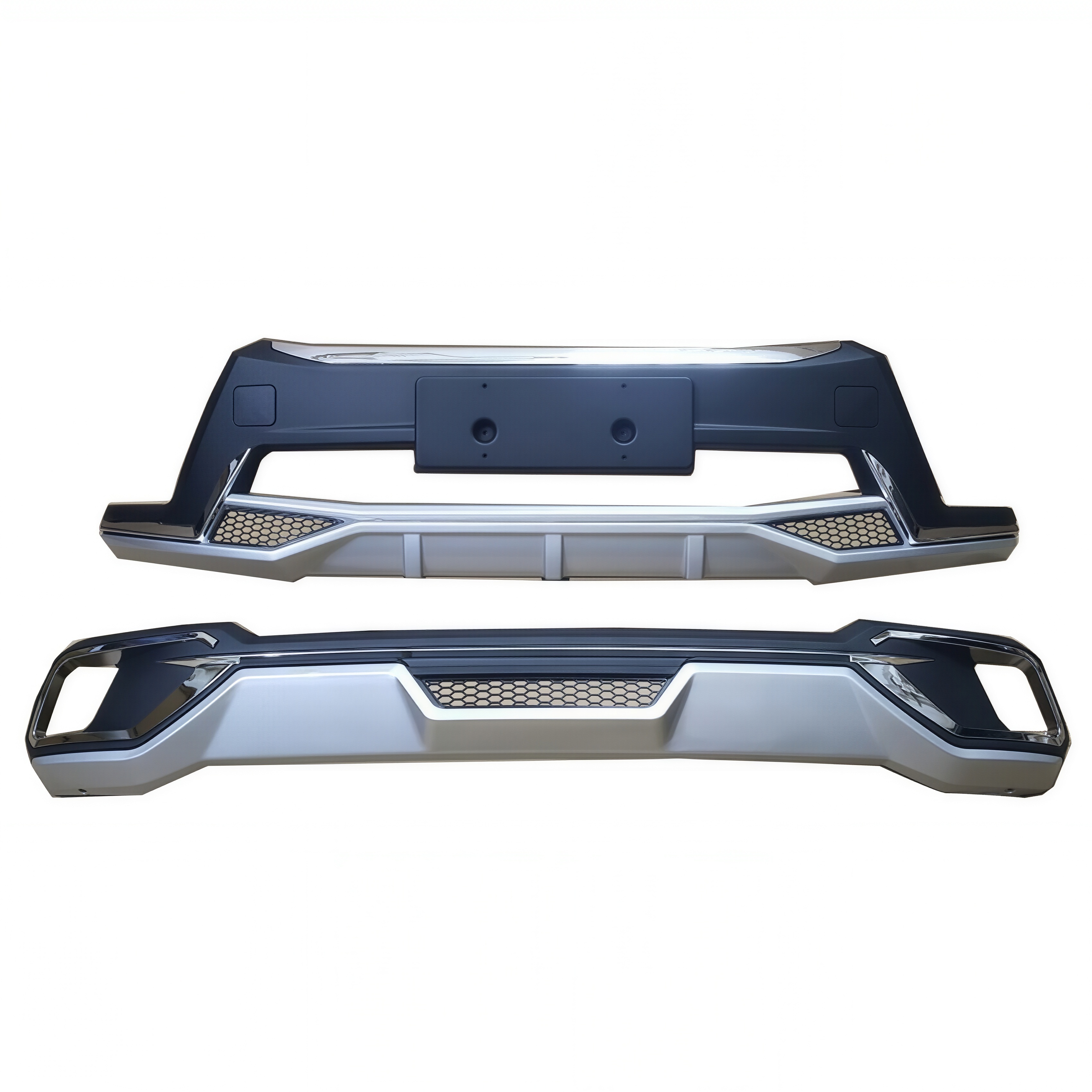 Car Rear Front Bumper Auto Front Bumper Factory Wholesale Front and Rear Bumper for Highlander 2015+ Plastic Original Size