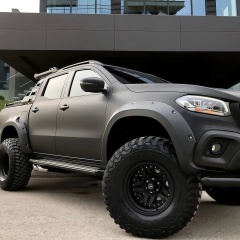 Youngsoul Wholesaler Fender Flares Arch High Quality ABS Material Wheel Flares 4X4 Offroad Car Accessories for X-Class 470 2017