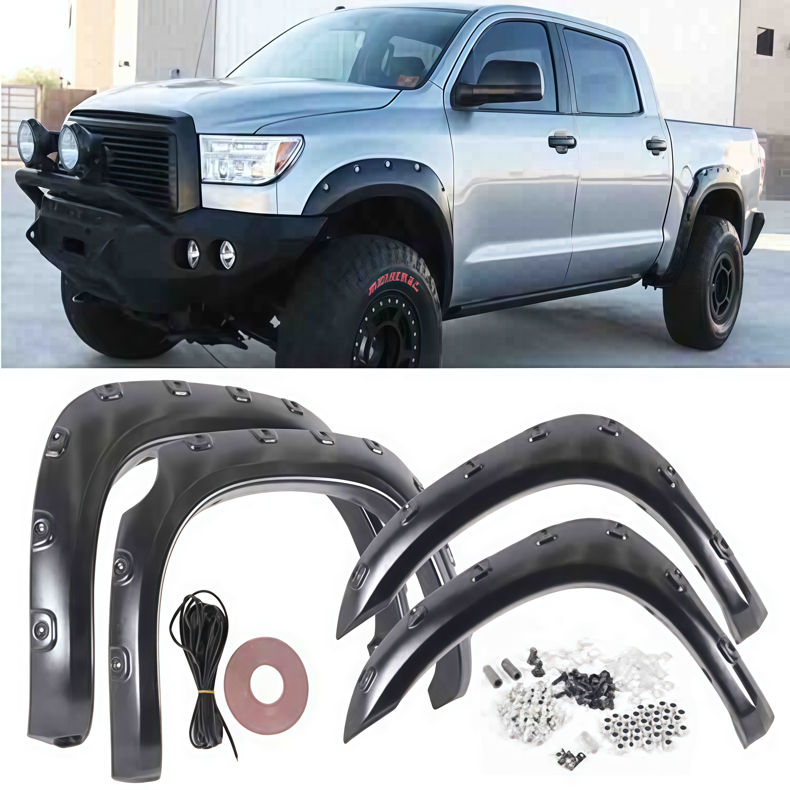 Wholesale Bodykits Fender Flare Liner Storm Fender Flare Spare Accessories for Tundra 2014-2020