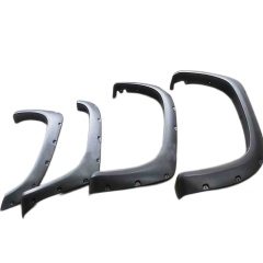 High Quality 4X4 Accessories Automotive Parts ABS Black Extended Fender Flares for Tundra