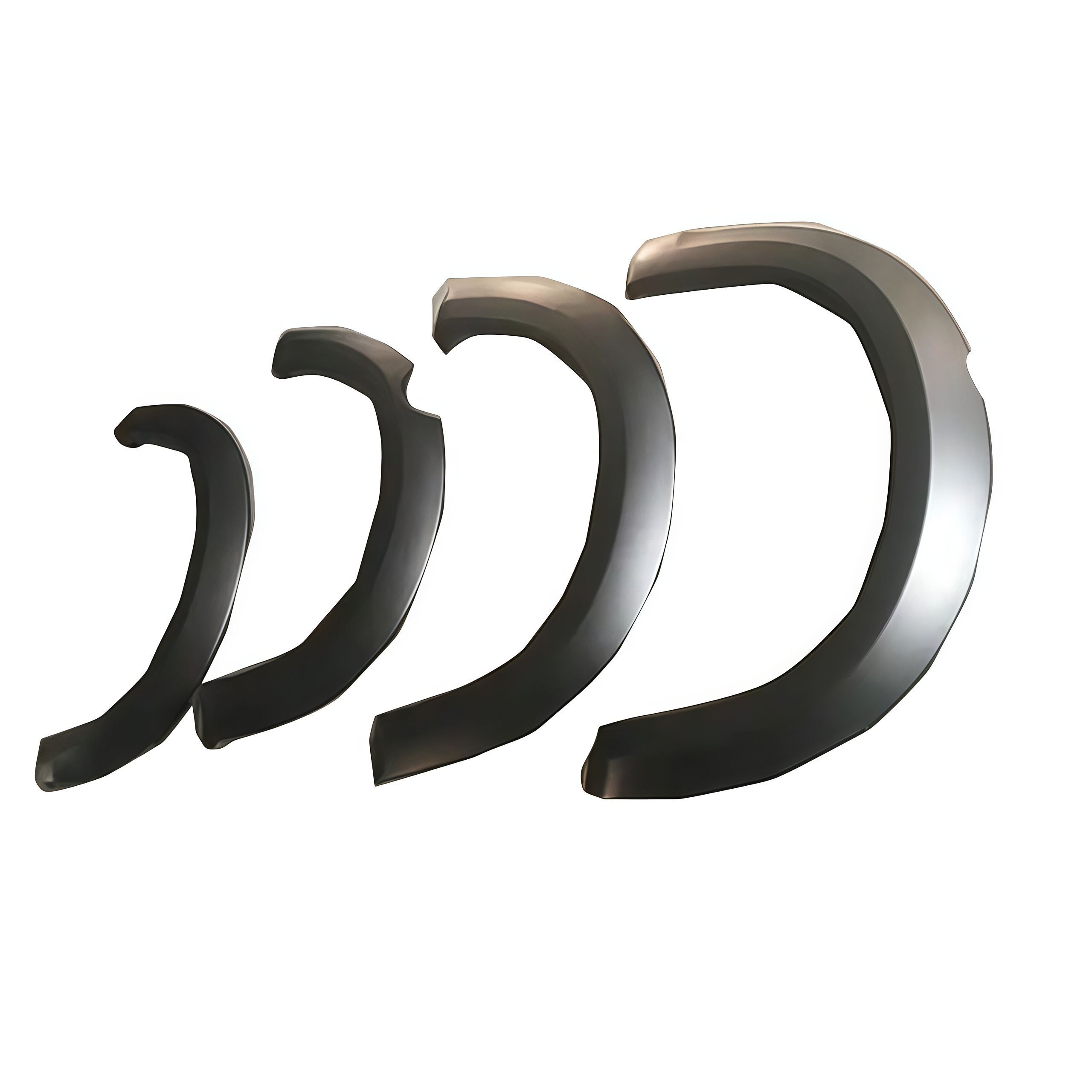 off-Road Replacement Accessories ABS Wheel Fender Flares Kit Wheel Flares for Chevrolet Colorado 2016+
