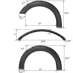 Modified Automotive Parts Front Fender Flares Body Kit Body Spare Parts for F150 2021 2022