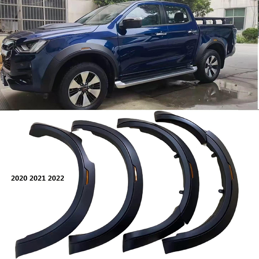 Fender Flares 4X4 for Bt50 2021+ ABS Fender Flares Wheel Arch Auto Spare Parts for Bt50 2021+