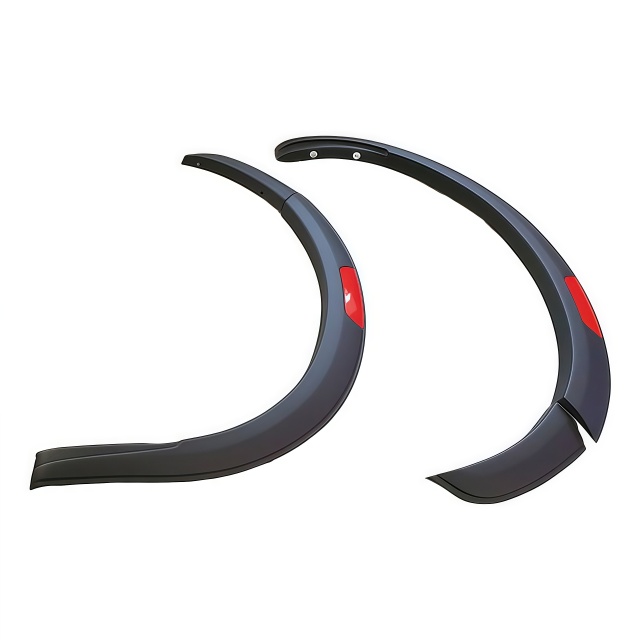 Offroad SUV Car Fender Flares 4X4 Auto Parts Wheel Arch Fender Flares with LED Lights for Navara Np300