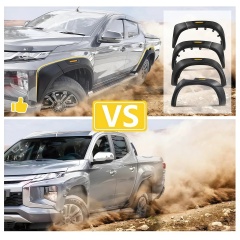 High Quality 4X4 Pickup Accessories ABS Wheel Fender Flares for Navara Np300 Fender Flare Spare Parts