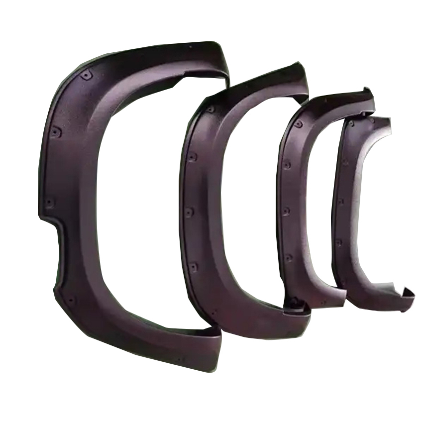 Wholesale ABS Plastic Black with Rivet Wheel Arch Fender Flare for Mitsubishi Triton L200 2015+