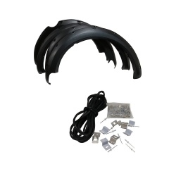 Pickup Trucks Car Accessories ABS Injection Wheel Arch Fender Flares for Mitsubishi Triton L200 2005-2015