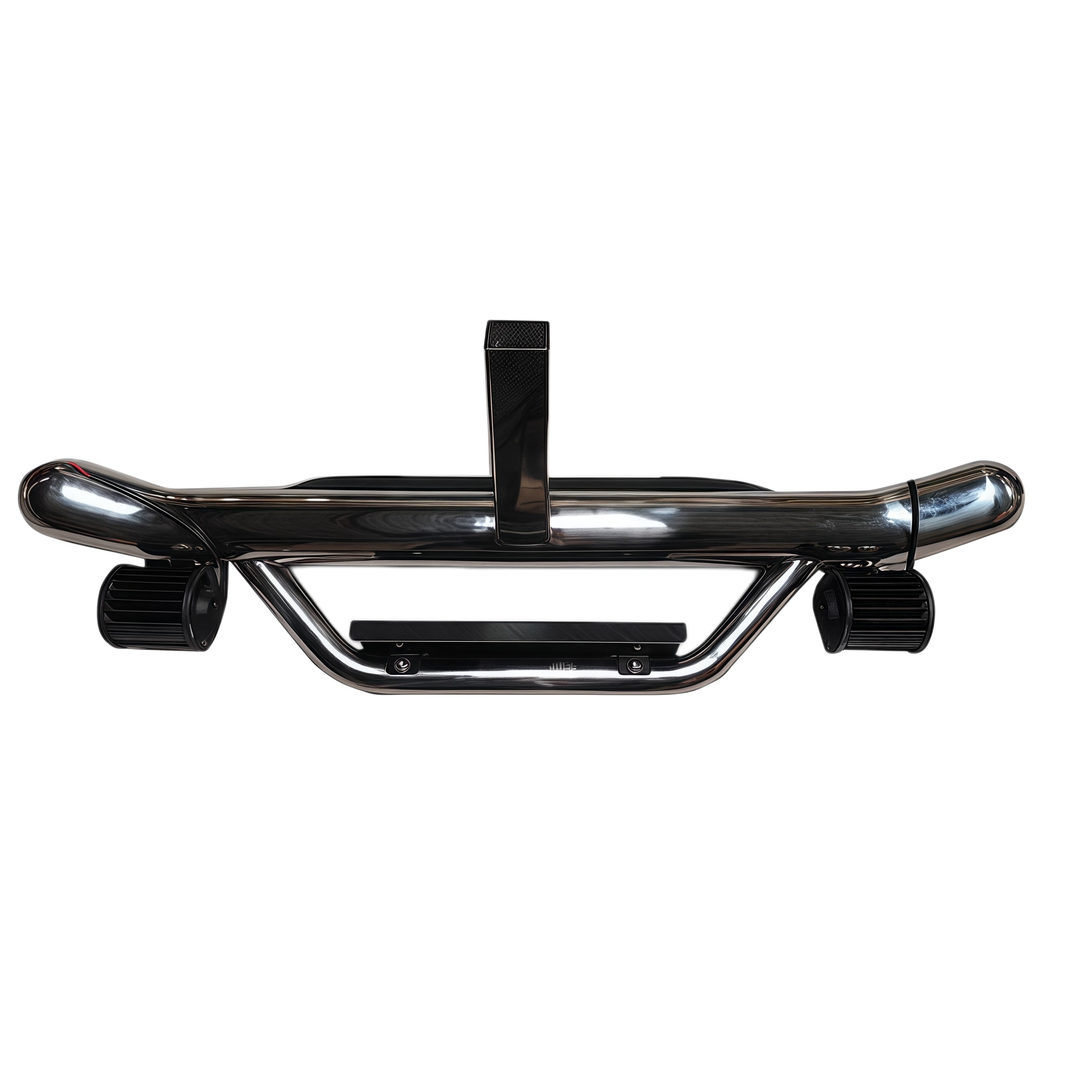 OEM ODM Car Exterior Accessories Universal Stainless Steel Rear Step Bumper Bar with Lights for Hilux Revo Pajero