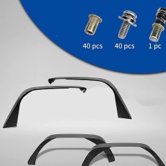 4X4 Modified Width Wheel Arch Fender Flare Wheel Arch Trim Fender Flares Facelifting Mud Dust Protector