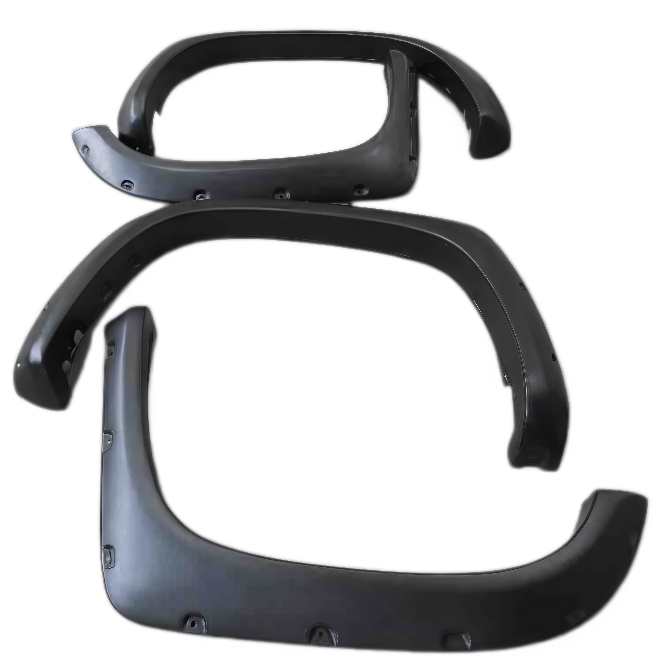 High Quality 4X4 Accessories Automotive Parts ABS Black Extended Fender Flares for Tundra