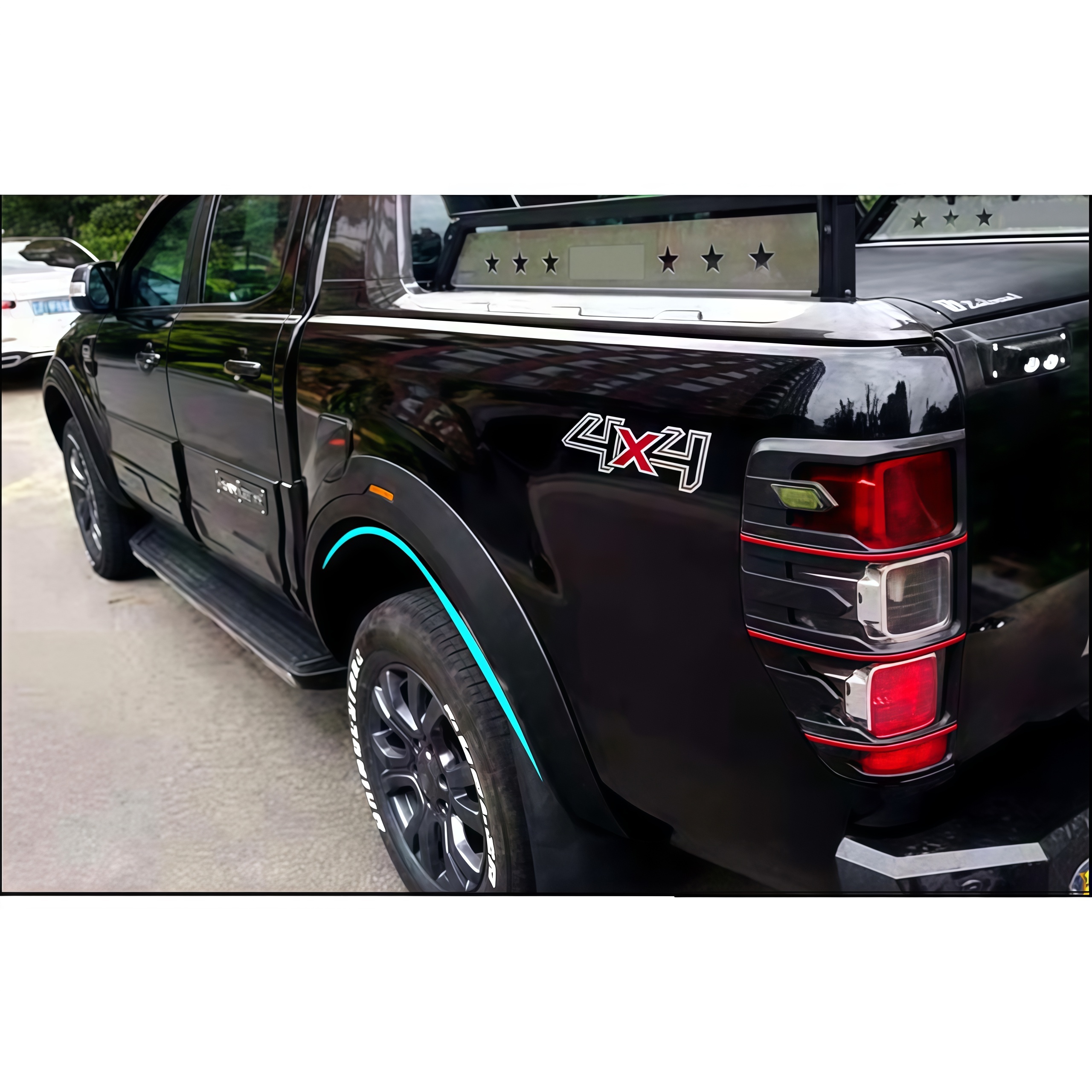 Factory off Road 4X4 Fender Flare Wheel Arch Flares for Colorado 2016+ Auto Spare Parts