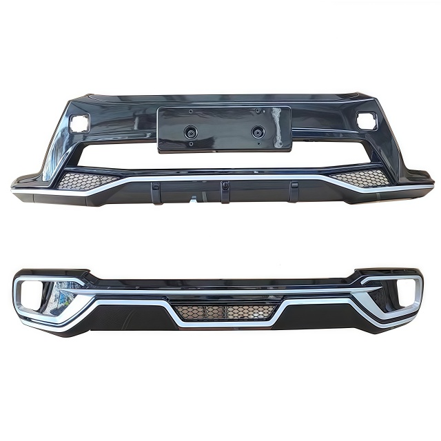 Car Rear Front Bumper Auto Front Bumper Factory Wholesale Front and Rear Bumper for Highlander 2015+ Plastic Original Size