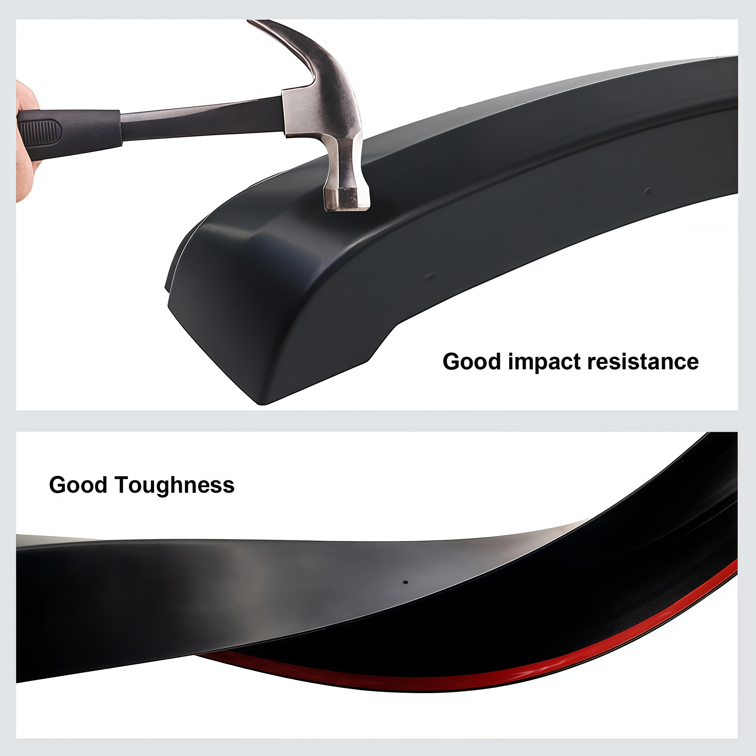 off-Road Replacement Accessories ABS Wheel Fender Flares Kit Wheel Flares for Chevrolet Colorado 2016+