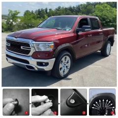 for RAM1500 2019+ off Road Accessories Wheel Fender Flare Arch Fender Flares Spare Parts