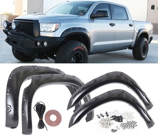 Wholesale Bodykits Fender Flare Liner Storm Fender Flare Spare Accessories for Tundra 2014-2020