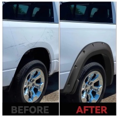 for RAM1500 2019+ off Road Accessories Wheel Fender Flare Arch Fender Flares Spare Parts