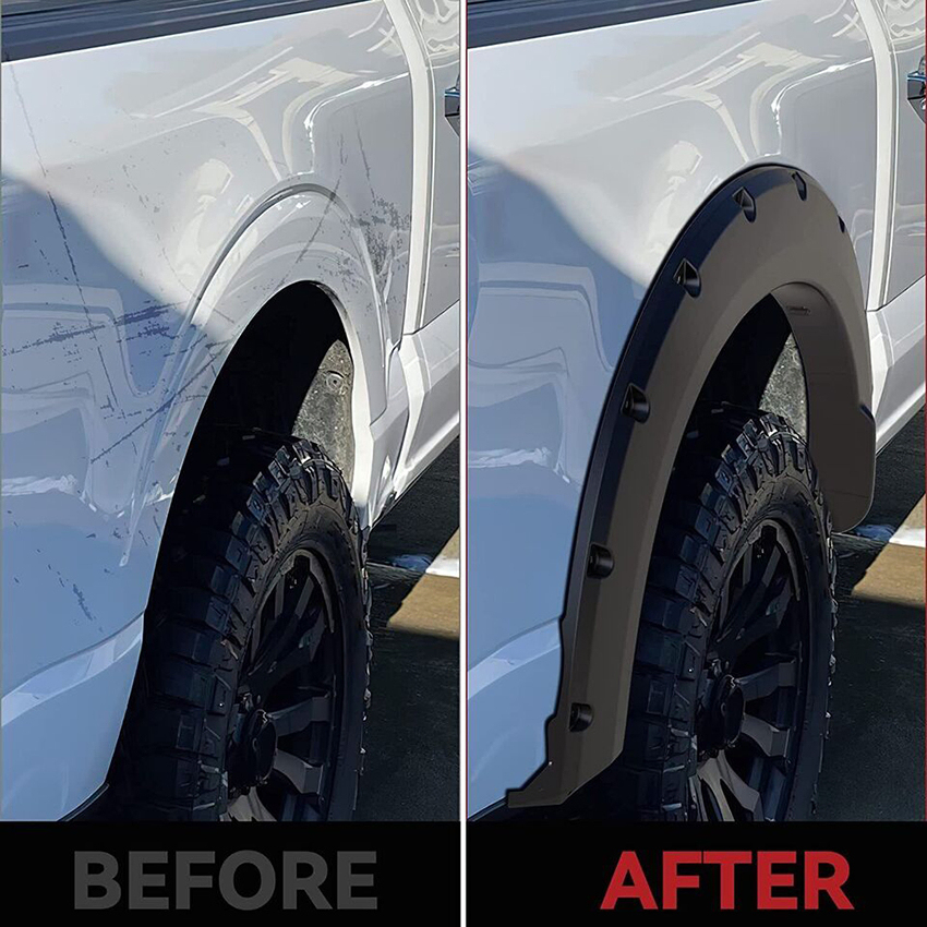 Modified Automotive Parts Front Fender Flares Body Kit Body Spare Parts for F150 2021 2022