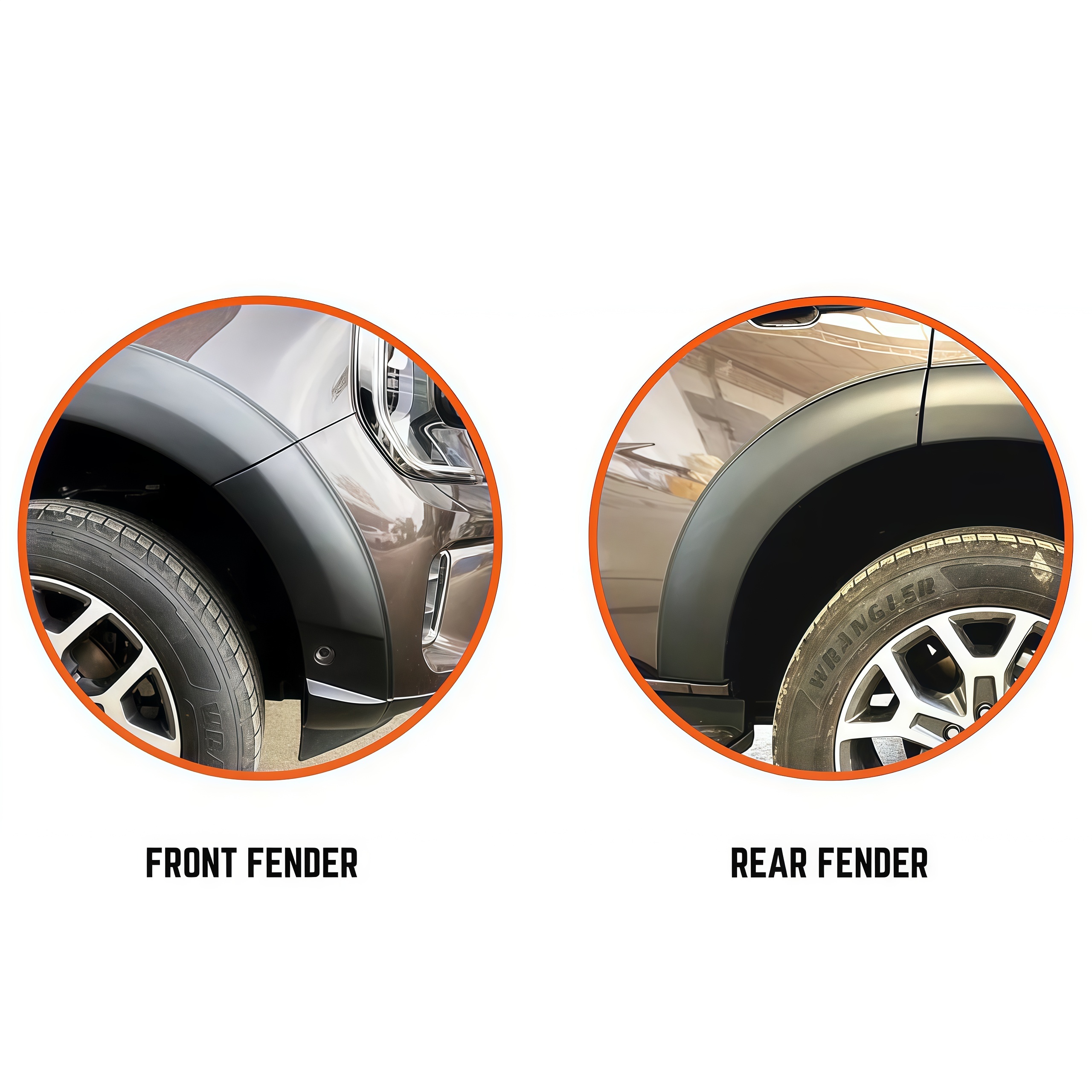 Youngsoul Factory Made 4X4 Offroad Accessories Wheel Side Arch Fender Flares for Everest 2023 Wheel Arches