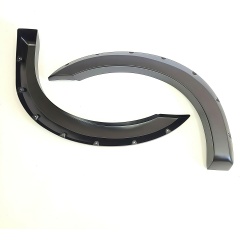 Truck Body Spare Accessories Wheel Eyebrow Protector Lip Sticker Trim Fender Flare for Mazda Bt50 2021+