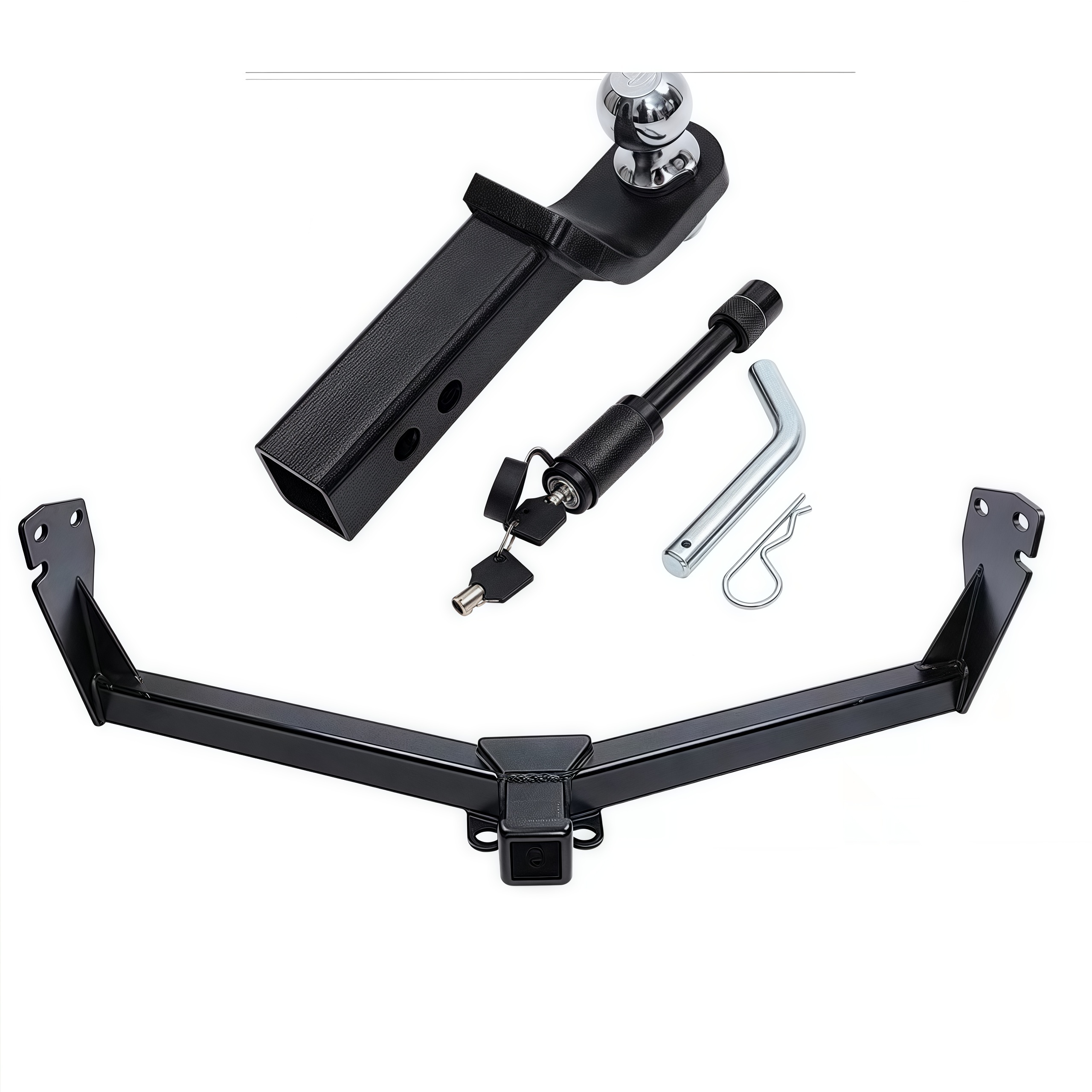 High Quality 4X4 Steel Rear Trailer Hitch Receiver Towing Tow Bar for Isuzu Dmax 2012-2015